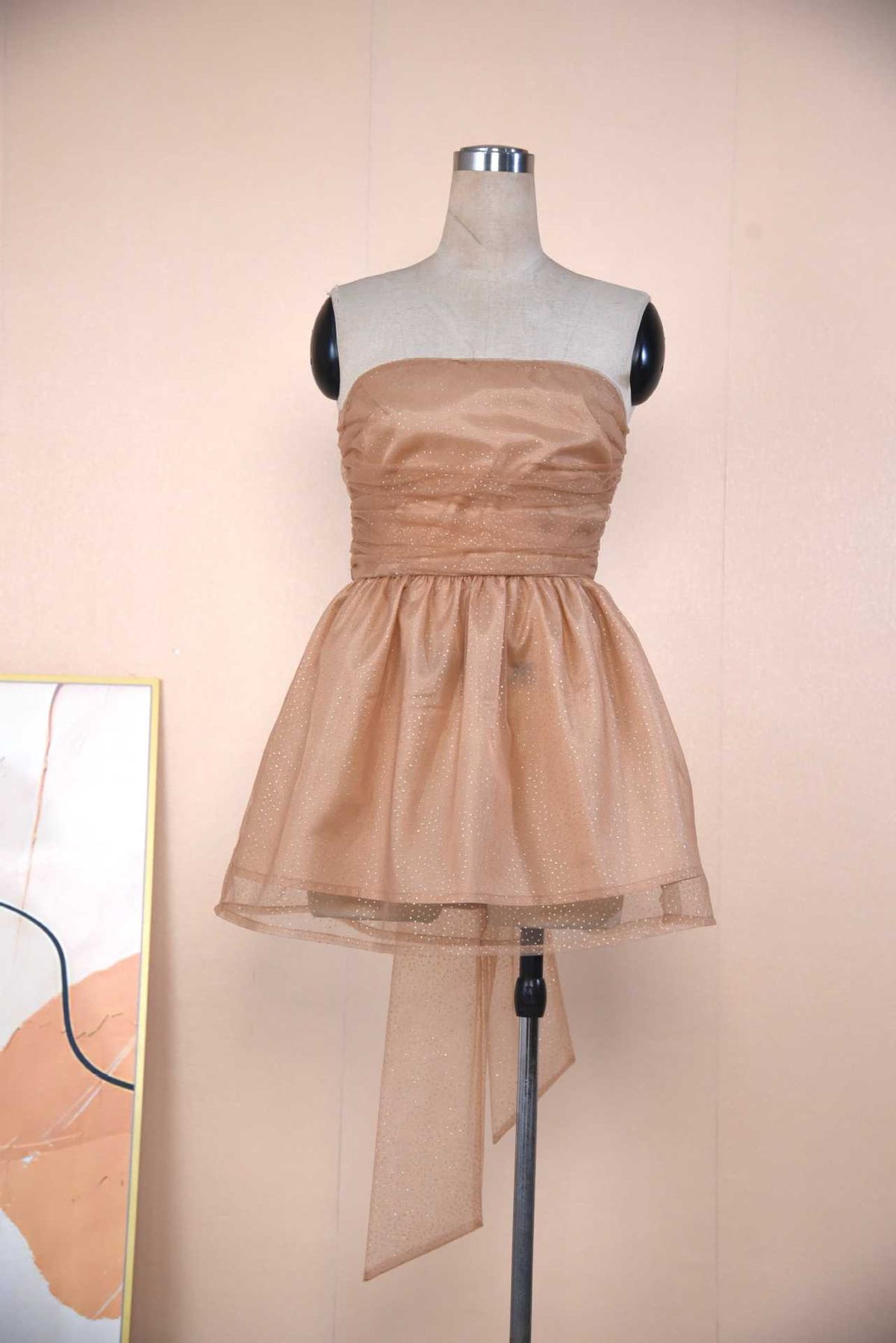 Women's Clothing One Shoulder Top Skirt Fashion Trend Sleeveless Backless Dress_ecoleips.com