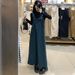 Autumn New Korean Fashion Striped Strap Black Sweater 2-Piece Set Maternity Dress_ecoleips.com