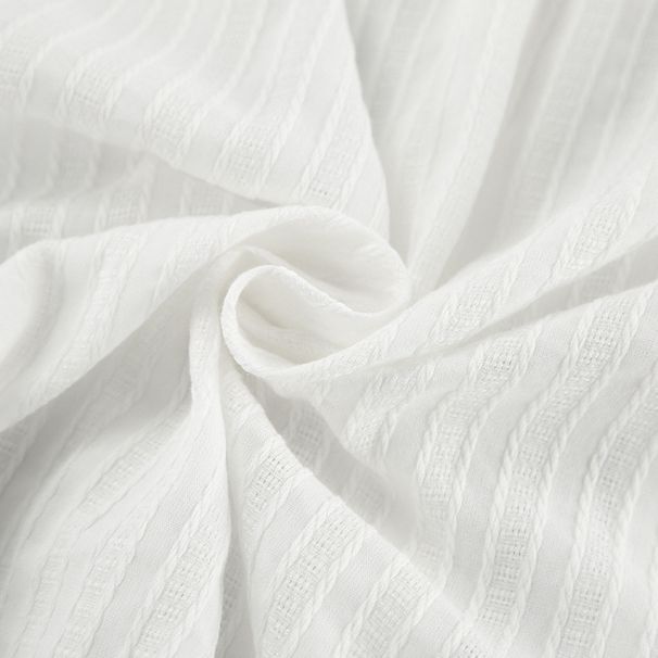 Autumn/Winter Design: Niche Pure Cotton White Long-Sleeve Shirt For Women-Casual Loose Fit, Classic And Versatile_ecoleips.com