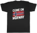 Women's T-Shirts Come On Norway Supporter Football Fan Mens T-Shirt Tee Gift Top_ecoleips.com
