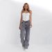 Cross-border Foreign Trade 2025 New Pants Women's Clothing Style Cross-border High-waisted Wide-leg European And_ecoleips.com