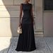 2026shein Cross-border Independent Site European And American Elegant Dress Party Tank Top Pleated Skirt_ecoleips.com
