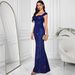 European American Foreign Trade Cross-border Wholesale Of Women's Camisole High-waisted Evening Fishtail Skirts, Long_ecoleips.com