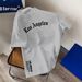 Unisex Summer Short-Sleeved T-Shirt Letter Print_ecoleips.com