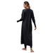 Women's Clothing With Chest Pads Full Coverage Diving And Surfing Conservative Swimsuit Three Piece Hot Spring Sunscreen Long Sleeved Split Swimsuit_ecoleips.com