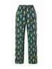 Christmas Pajama Pants Funny Green Christmas Tree Fuzzy Pj Pants Sleep Pajamas Bottoms Baggy Wide Leg Pjs Long Pants For Women_ecoleips.com