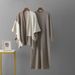 Russian Casual Dress For Women, Autumn And Winter New Style, Socialite Lazy Style Knitted Sweater Shawl Two-Piece Set_ecoleips.com