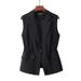 Women's Clothing Suit Vest Waistcoat For Women With Slim Waist And Temperament Versatile Short Vest Spring And Autumn New Style_ecoleips.com