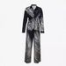 Women's Clothing Spring And Autumn Printed Long Sleeved Trousers Casual Shirt Two Piece Suit_ecoleips.com