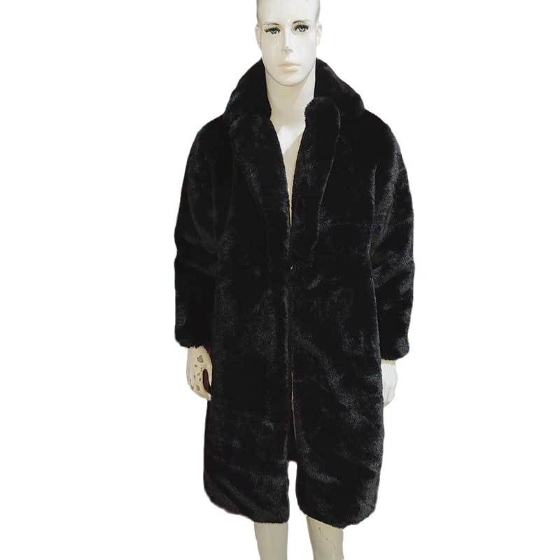 Women's Clothing Fur Coat For Women, Warm Autumn And Winter, Medium And Long Style, Rex Rabbit Fur Lapel_ecoleips.com
