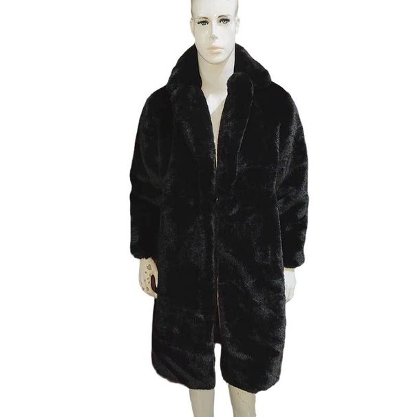 Women's Clothing Fur Coat For Women, Warm Autumn And Winter, Medium And Long Style, Rex Rabbit Fur Lapel_ecoleips.com
