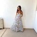Summer New Arrival Women's Sleeveless Backless Elegant Suspender Dress Print_ecoleips.com