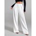 Women's Clothing Casual Pants For Women Spring And Autumn New All Match Straight Drape Loose Wide Leg Long Pants_ecoleips.com