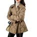 Women's Lightweight Duck Down Jacket - Elegant Short Puffer Coat With New Chinese Style, Small Fragrance Design, Classic Colors For Winter_ecoleips.com