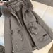 girl Girl 2025 New Parka With Fleece Lining, Thickened Cotton Jacket, Fashionable And Stylish Women's Winter Coat_ecoleips.com