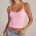 Aria Basics Aria Basics 2026 Cross-Border European And American Summer New Women's Round Neck Vest Adjustable Strap Sleeveless Top_ecoleips.com