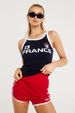 Summer New Style Slim Fit Letter Tank Top for Women Sexy Retro Print Comfortable Cross Border Foreign Trade 2025_ecoleips.com