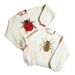Women's Cute Style Knitwear Sweater round Neck Long Sleeve Insect Jacquard Pattern High Street Loose Fit European American Cross Border_ecoleips.com