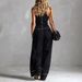 2026 Cross-border Hot Sale Women's Jumpsuit, Wide-leg Pants, Elegant And Commuting Women's Clothing_ecoleips.com