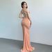 Spring Summer Women's Halter Neck Long Skirt Dress Large Backless Pleated Hip Sexy_ecoleips.com