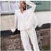 Women's Clothing Fashionable Silk Cotton Jacquard Two-piece Set _ecoleips.com
