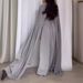 Women's Clothing New Dress High End Long Cape Sleeves High Waist Dress_ecoleips.com