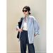 Tencel Acetate Linen Women's Shirt Comfortable Textured Loose Fit Versatile Sun Protective Top_ecoleips.com