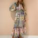 2026 New Spring Women's Clothing, Cross-Border European American Dresses, Fashionable And Elegant Printed Flared Dresses_ecoleips.com