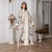 Women's Printed Robe SW0910 Style Jalabiya Dress_ecoleips.com