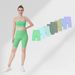 Women's High-Waisted Yoga Pants Five Point Shorts Bare Skin Feel No Embarrassing Seams Butt Lifting Sports Fitness Running Shorts_ecoleips.com