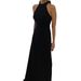 Women's Clothing Elegant Style Hepburn Evening Gown Halter Neck Backless Design Small Fishtail Train For Birthday Parties Ceremonies Emcees Party Wear_ecoleips.com