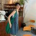 K Cowboy Shoulder Strap Dress, Female Design Sense, Niche, Slimming, Sleeveless Camisole Vest Skirt, Short Skirt_ecoleips.com