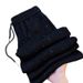 Women's Clothing Glittering Starry Sky Ice Silk Women's Wide Leg Pants Summer Pure Desire Style New High Waist Straight Floor Length Black Trousers_ecoleips.com