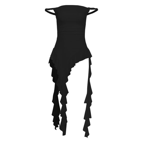 European And American Style 2024 Summer New Women's Clothing Solid Color Slim-fit Street Fashion_ecoleips.com