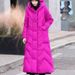 girl Long Coat For Women 2025 Winter New Hooded Loose Ethnic Over-the-Knee Thickened Cotton Jacket Retro Chinese Style_ecoleips.com