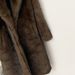 K High-Quality Artificial Fur Simulated Fur Coat Women's Long Blazer-Style Jacket Coat_ecoleips.com