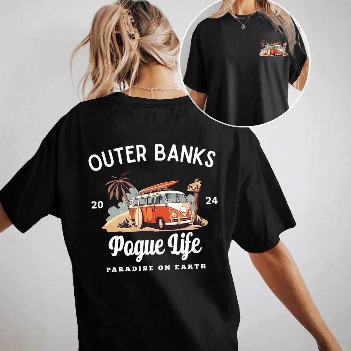 Women's Casual Round Neck Short Sleeve T-Shirt Multi-Color Style Fashionable Sports Top Solid Printed Loose Fit_ecoleips.com
