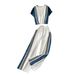Casual Wear Women's Summer Fashion Contrast Color Striped Edge Short Sleeved Tops High Waist Denim Stitching Wide Leg Long_ecoleips.com