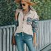 Corduroy Cardigan 2025 Autumn Winter Shirt Ethnic Style Patchwork Thin Coat For Women_ecoleips.com