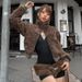 European And American Best-Selling Women's Clothing 2026 Spring New Fashion Casual Cardigan Zipper Plush High Collar_ecoleips.com