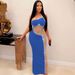 Women's sexy pearl hot diamond see-through mesh dress_ecoleips.com