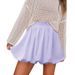 Women's Clothing Girl Bubble Short Ruffled High Waist Short Skirt Casual Female Pleated_ecoleips.com