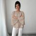 Cross-border TIKTOP Fashion Casual Elegant Popular Solid Color Belt Batwing Sleeve Top, A Must-have For Spring And_ecoleips.com
