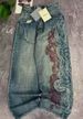 Men Women Retro High Street Style Washed Denim Jeans Straight Leg Trousers Y2K Trendy Brand_ecoleips.com