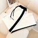 Women's Color-Block Fashion Set Comfortable Casual European American Style Short-Sleeved Long-Legged Two-Piece Outfit 8002 Print_ecoleips.com