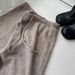 High-Waisted Knit Wide Leg Pants For Women, Warm & Flattering Straight-Line Trousers, Stretchy Comfort Winter Lounge Pants In Black, Gray & Beige_ecoleips.com