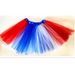 New Color Block Mesh Tutu Adult Dance Skirt_ecoleips.com