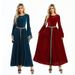 20.26million Costume Vintage Court Style European Farm Peasant Renaissance Dress Medieval Clothing_ecoleips.com