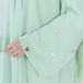 Verve Loriya2025 Turkey Dubai Heart Embroidery Elegant Cardigan Robe LR783_ecoleips.com