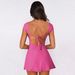 Cross-border Y2K Hot Girl European And American Fashion Slim-fit Sexy Short Backless Lace-up One-piec, Pure_ecoleips.com